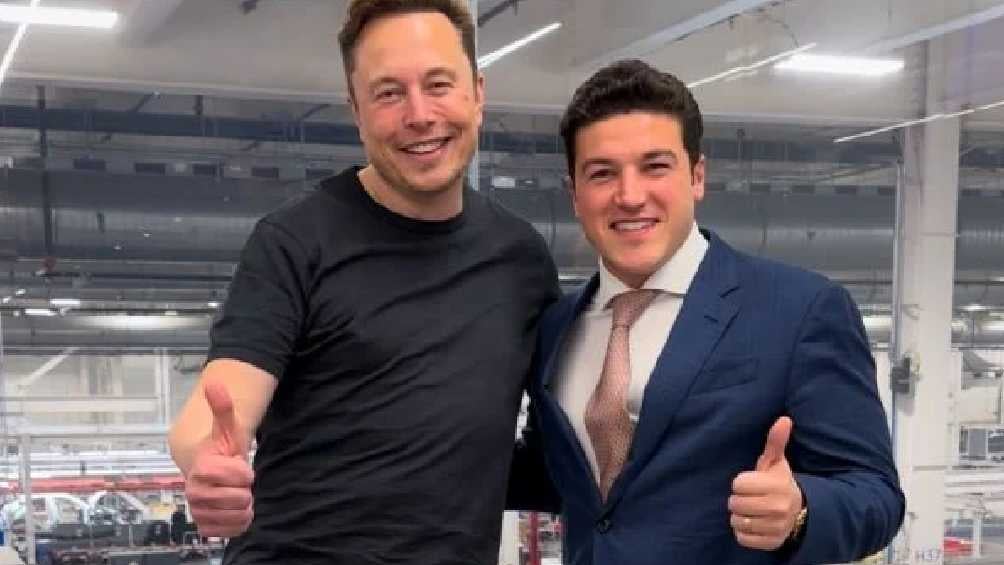 Elon Musk acordó con el gobernador de Samuel García llevar Tesla a NL. 