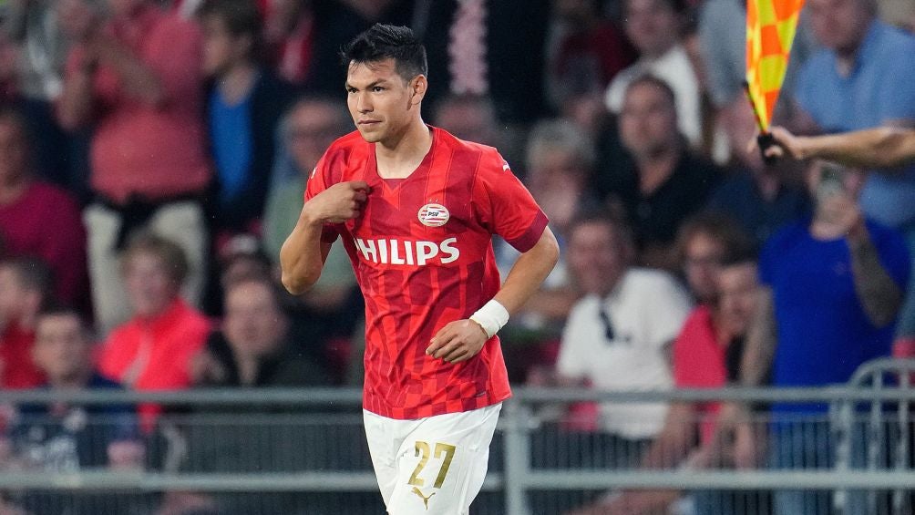 'Chucky' Lozano pone medio gol para la victoria del PSV