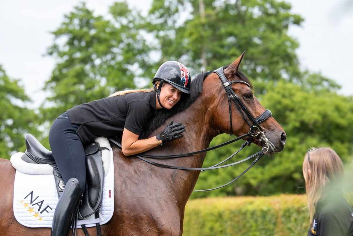 La británica fue multimedallista olímpica