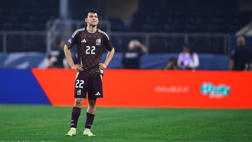 'Chucky' Lozano con la Selección Mexicana