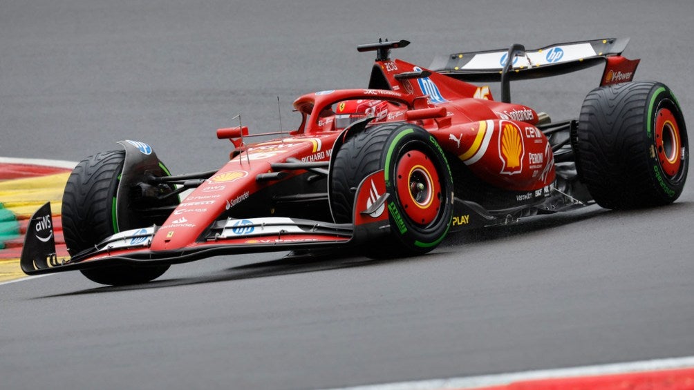 Charles Leclerc largará primero en el GP de Bélgica