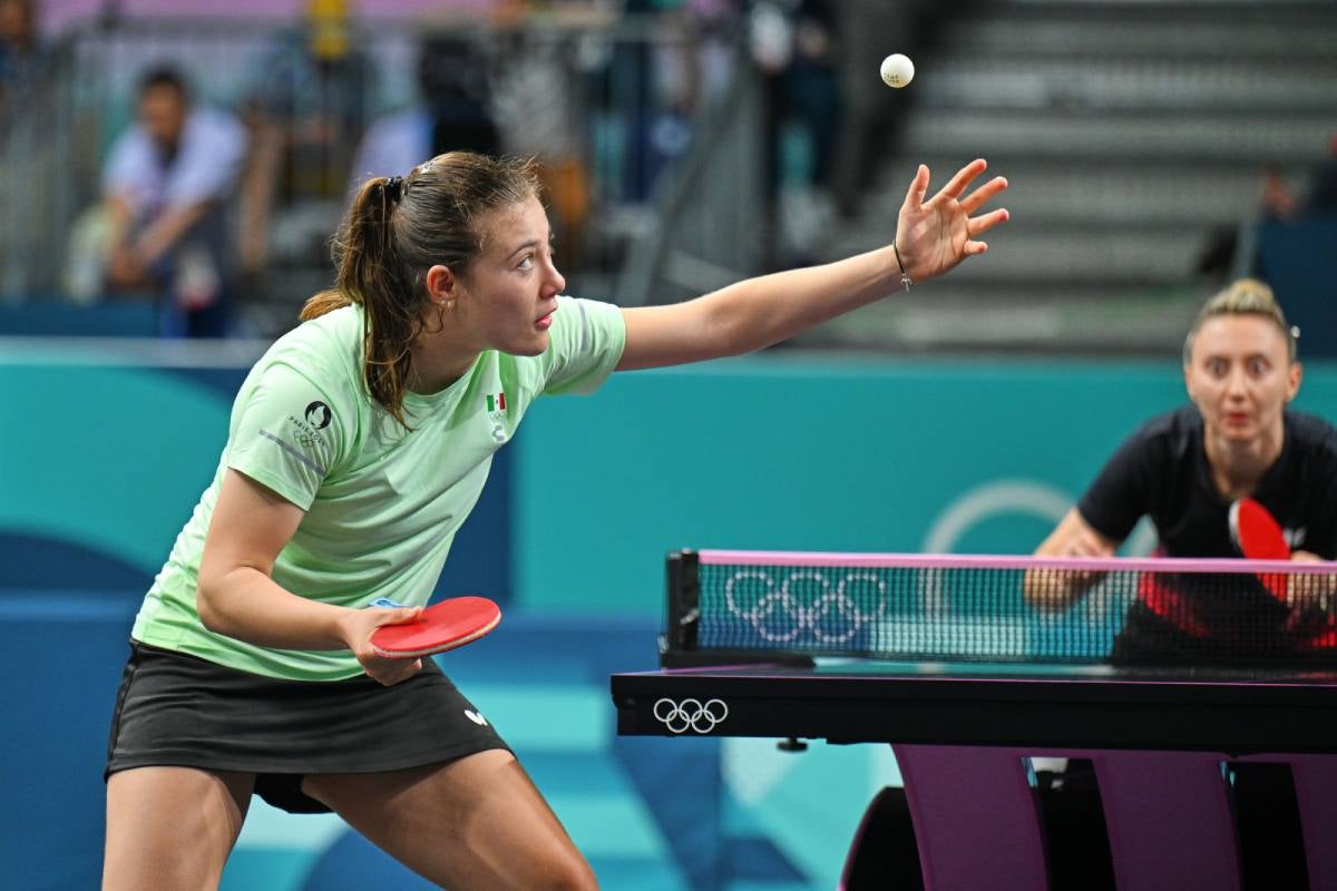 Cossio fue la primera mexicana en competir en tenis de mesa en unos JJOO