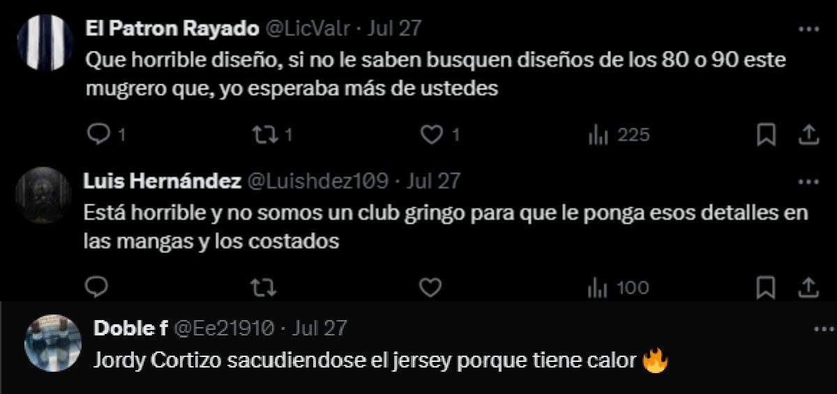 Aficionados en contra del nuevo jersey