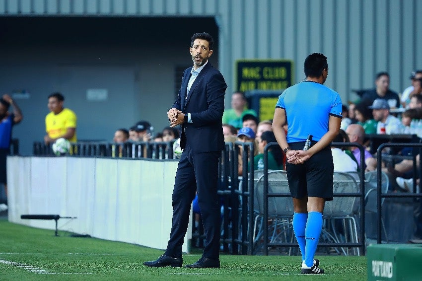 Jorge Bava en el duelo vs Timbers