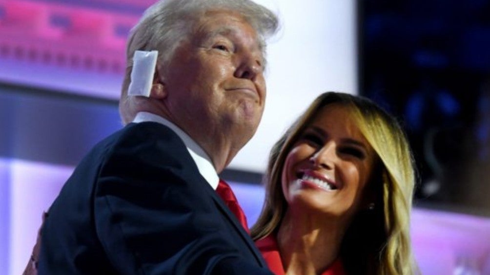 Donald Trump y Melania Trump recientemente