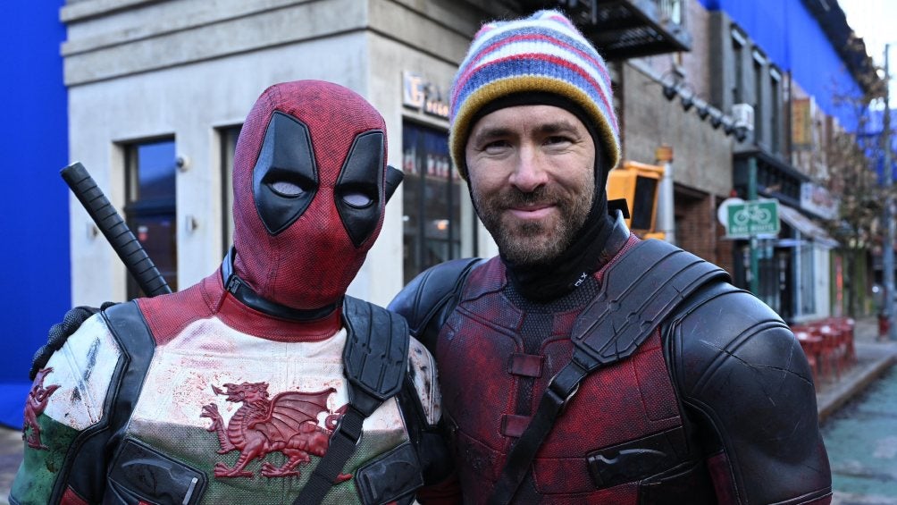 Ryan Reynolds y Paul Millin en Deadpool 3