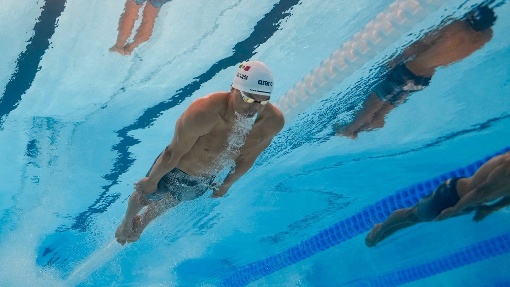 Miguel de Lara terminó último de su heat eliminatorio en Natación y está eliminado