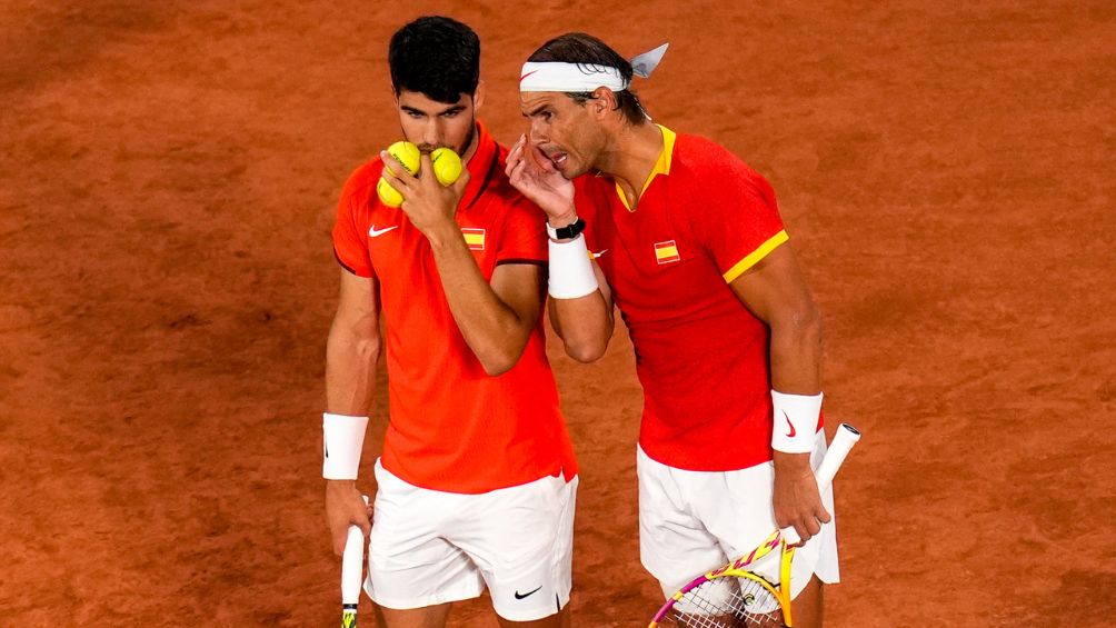 Nadal y Alcaraz en dobles