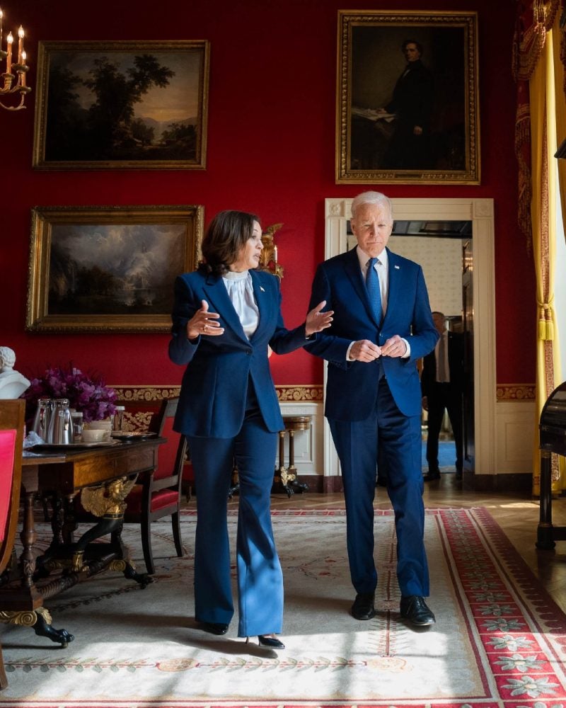 Kamala Harris será quien tome el papel de Joe Biden rumbo a las elecciones.