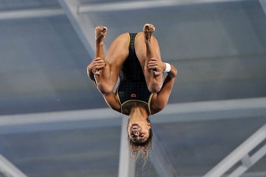 Alejandra Estudillo en competición