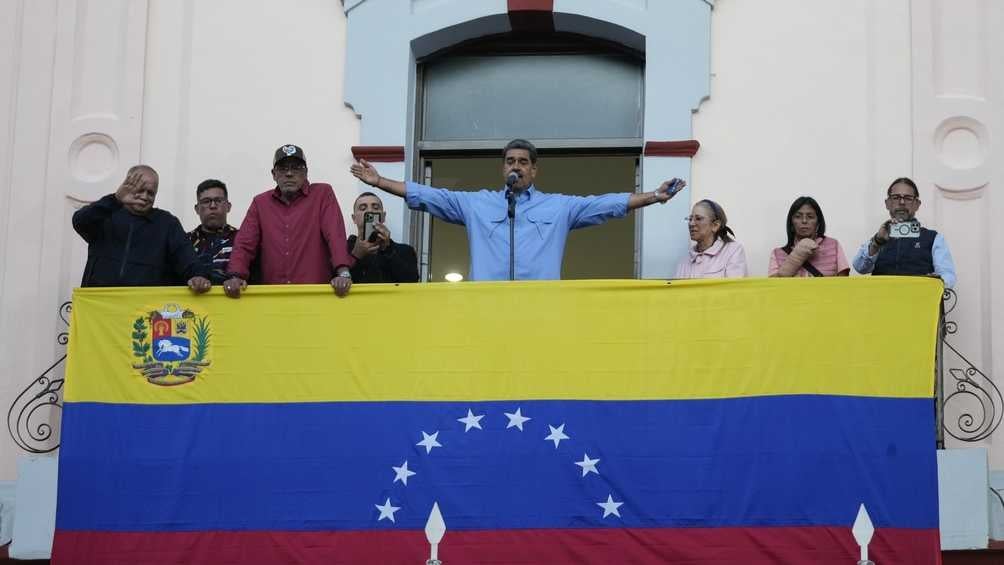 Nicolás Maduro se declaró ganador de las elecciones presidenciales. 