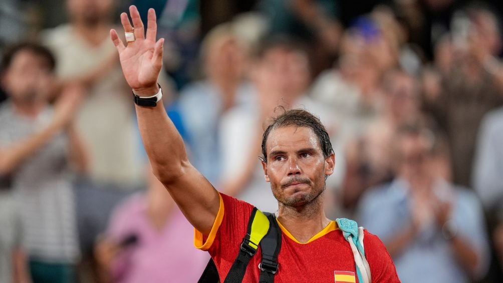 Rafa Nadal se despide de París 2024