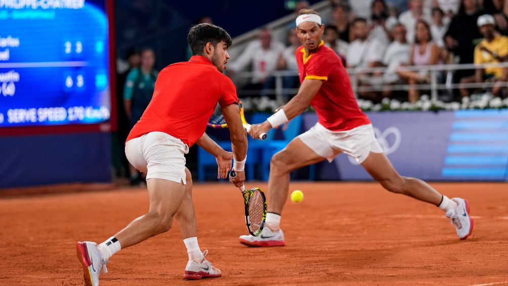 Nadal y Alcaraz en dobles