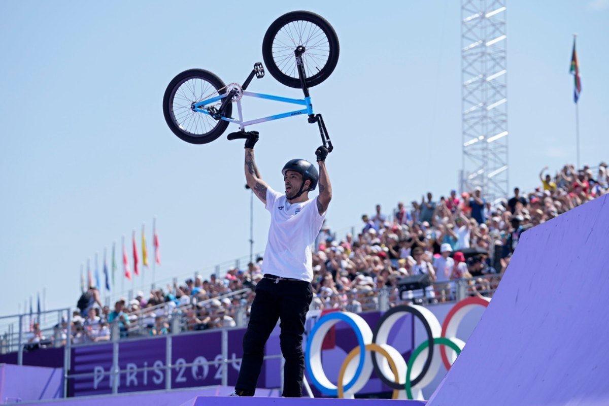 El argentino se bañó en oro 