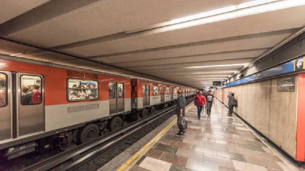 El Metro es el transporte público más utilizado en la CDMX. 