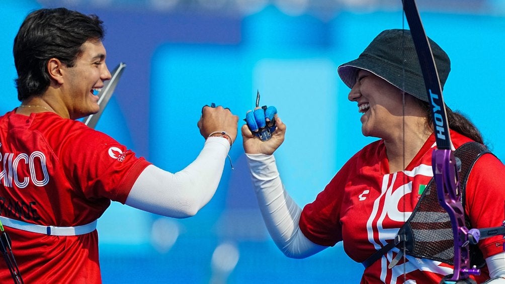 Matías Grande y Alejandra Valencia en competencia