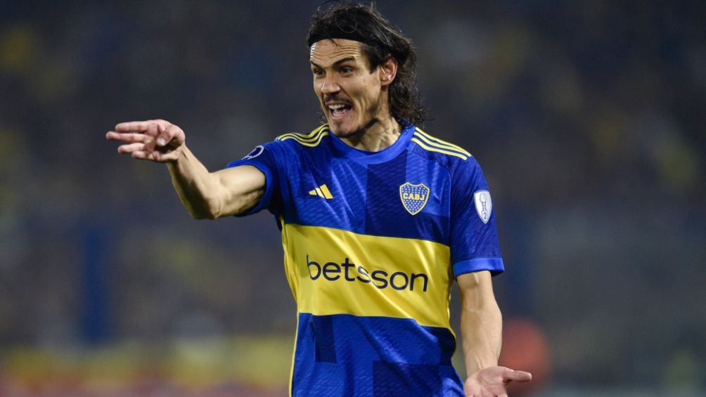 Cavani con Boca Juniors