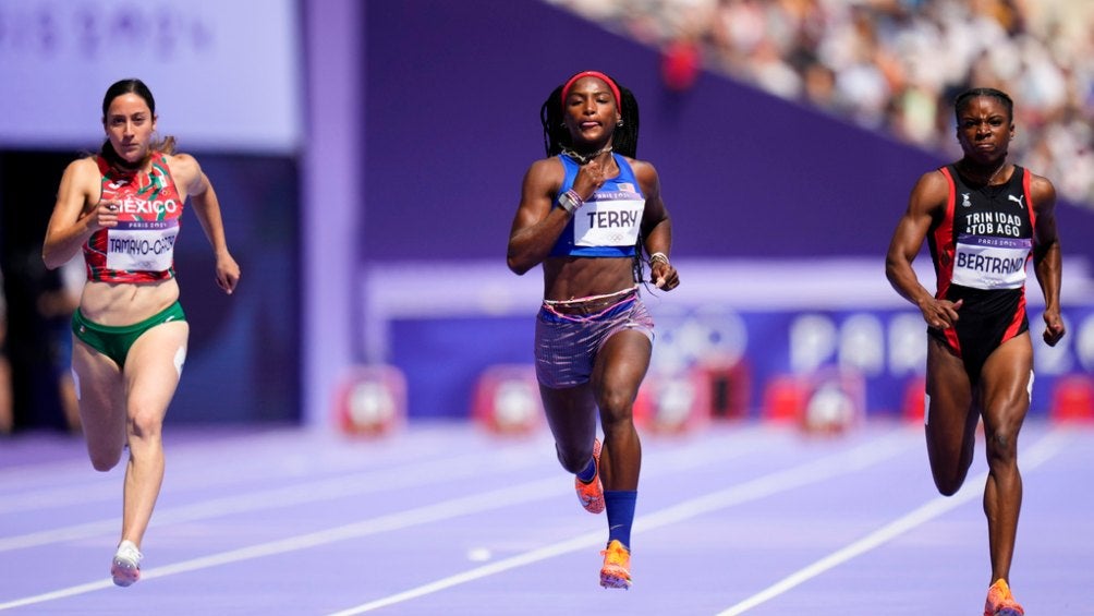 París 2024: Cecilia Tamayo queda eliminada en los 100m planos