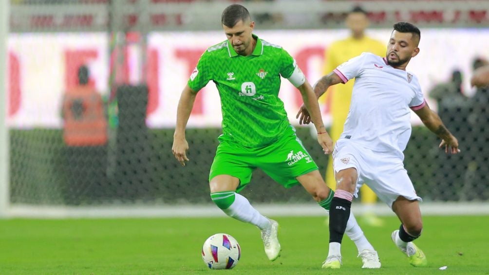 El argentino estuvo cuatro años con el Real Betis