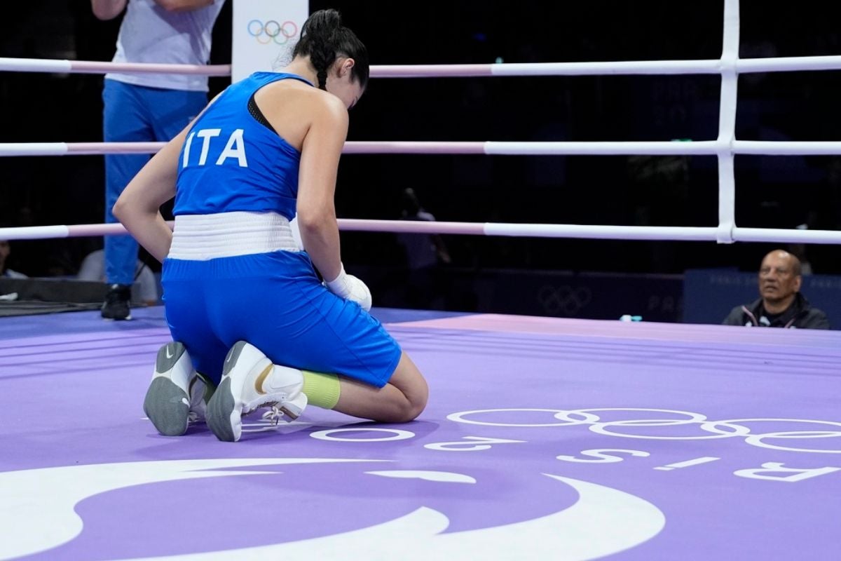 La italiana en el ring 