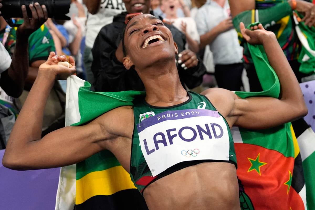 El atletismo tuvo una jornada histórica para Dominica y Santa Lucía