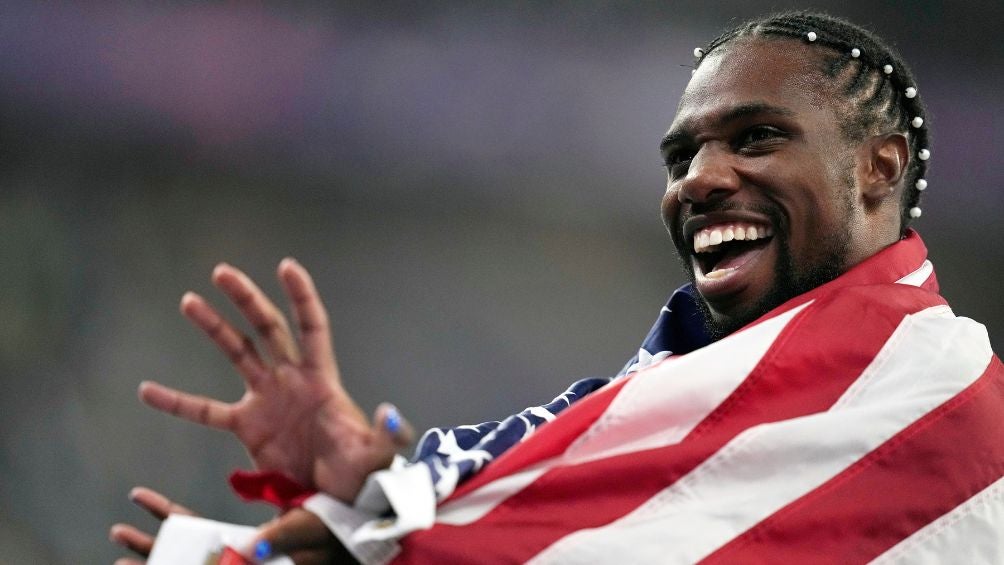 Noah Lyles ganó el oro olímpico en los 100 metros