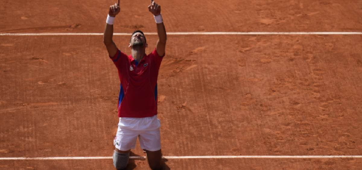 Djokovic tras ganar el oro olímpico 