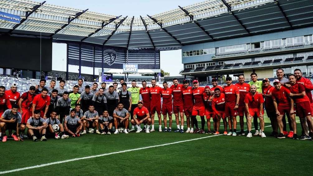 Toluca previo al partido ante el Sporting Kansas City