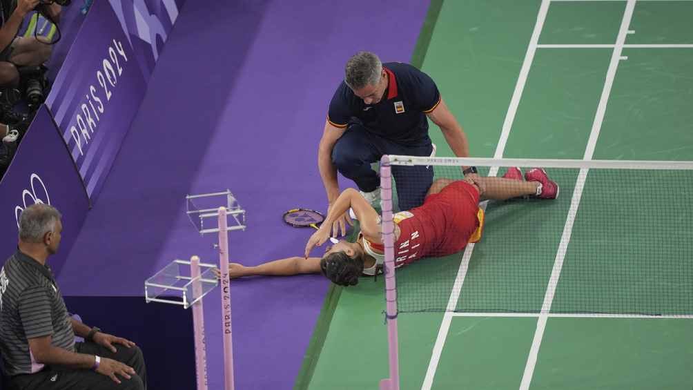 Federación Española de bádminton solicita medalla para atleta lesionada en las Semifinales