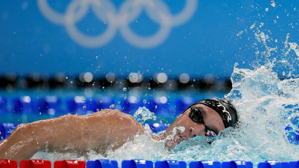 El estadounidense durante la competencia