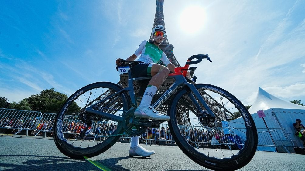 Marcela Prieto says goodbye to Paris 2024 after not finishing the road cycling event