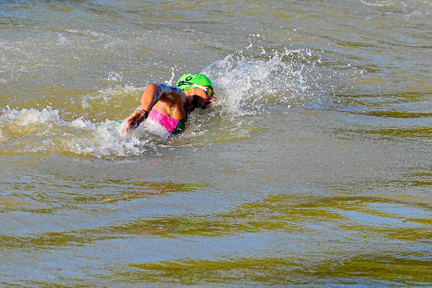 México en el Triatlón por Relevos Mixto