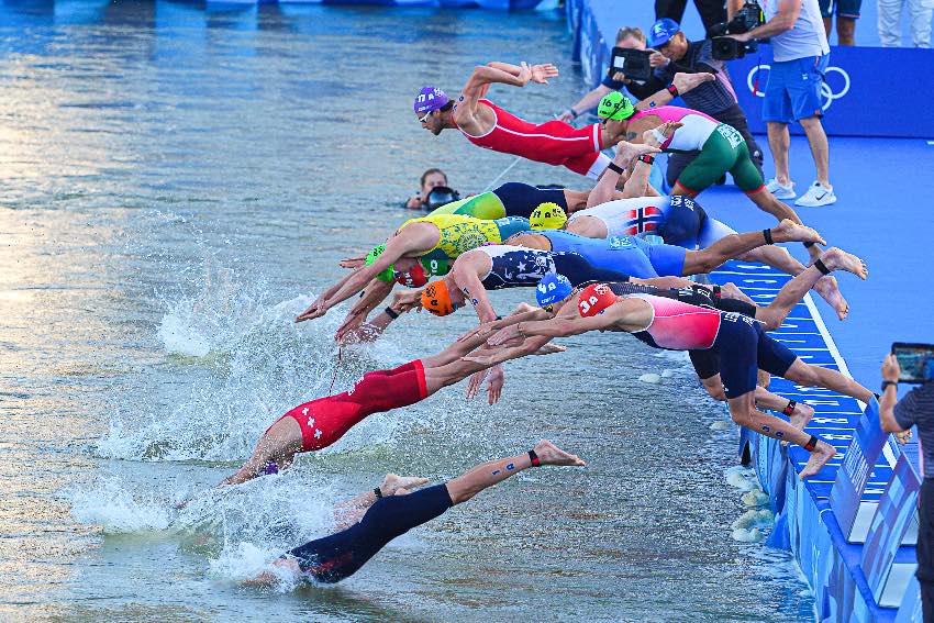 México en el Triatlón por Relevos Mixto