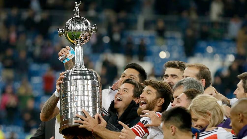 Gallardo ganó la Copa Libertadores en 2018 ante Boca Juniors