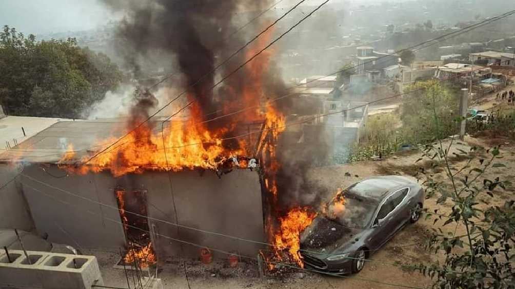 El incendio se provocó porque los cables se sobrecalentaron. 