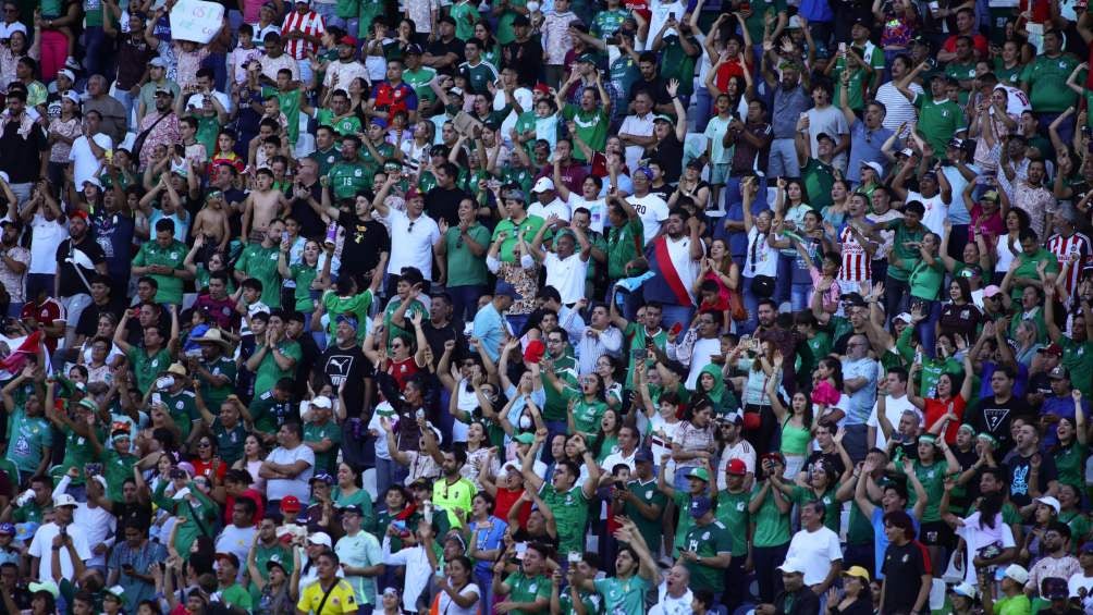 Afición en el Nou Camp