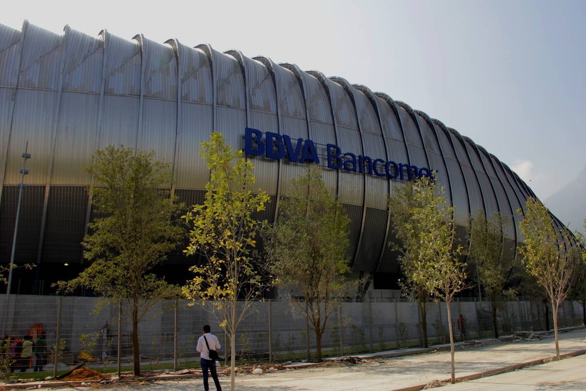 El estadio de Monterrey 