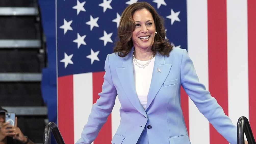 Kamala Harris buscará convertirse en la primera presidenta de EE.UU. 