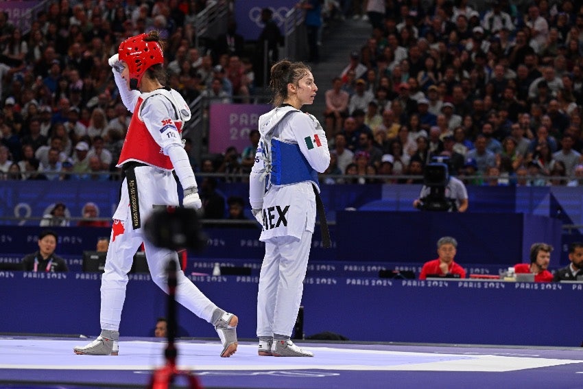 Daniela Souza tras perder en Taekwondo en París 2024