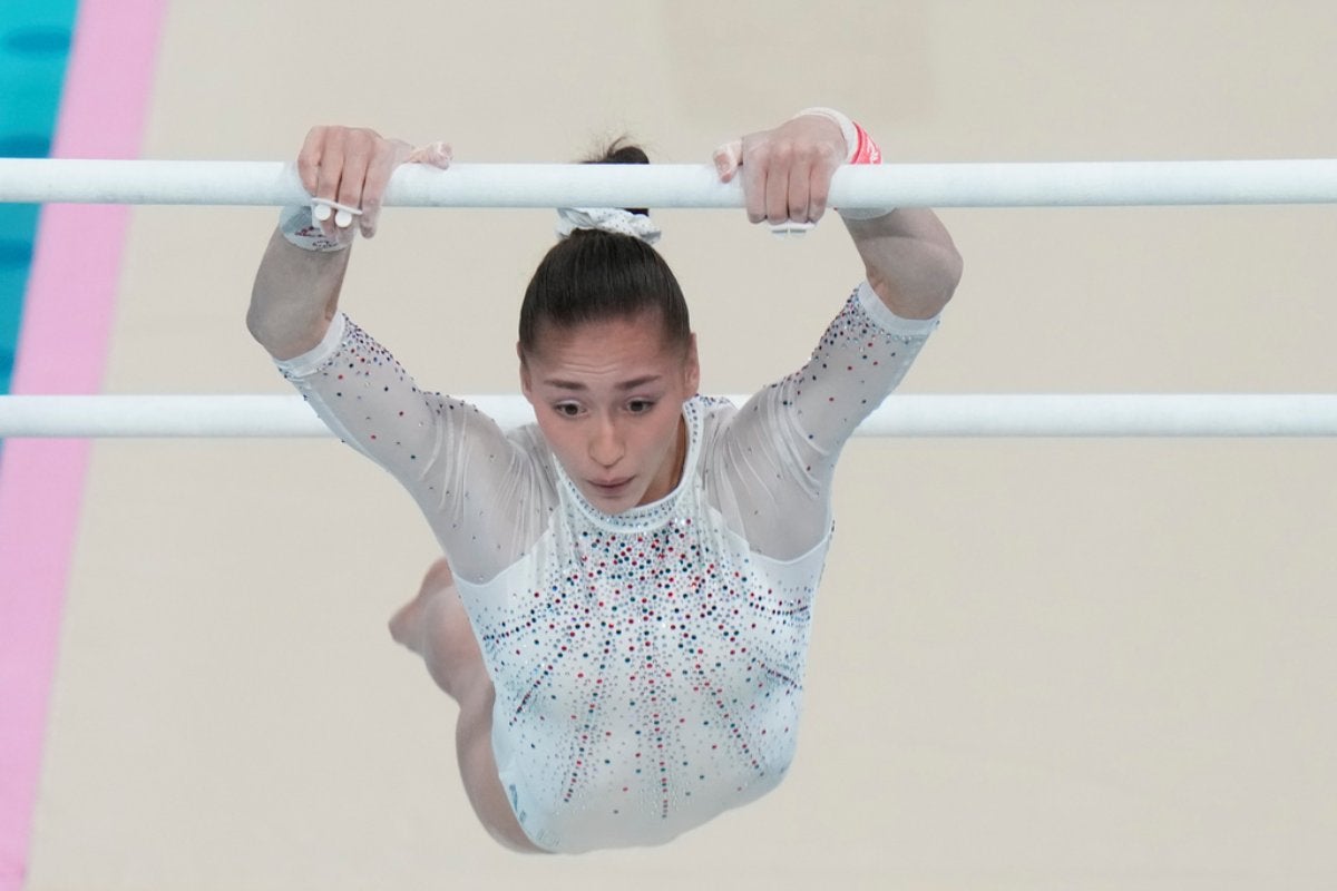 Kaylia ganó una histórica medalla para Argelia en las barras