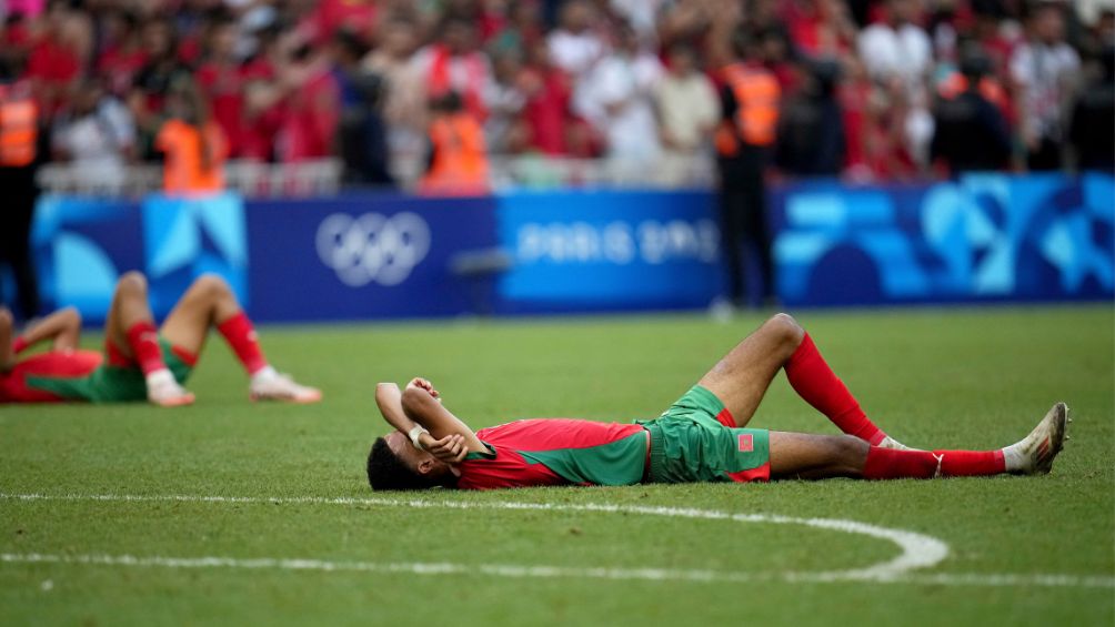 Los marroquís tras perder la semifinal