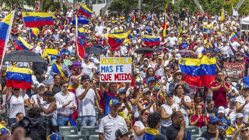 El pueblo venezolano dice que hubo fraude electoral en las elecciones. 