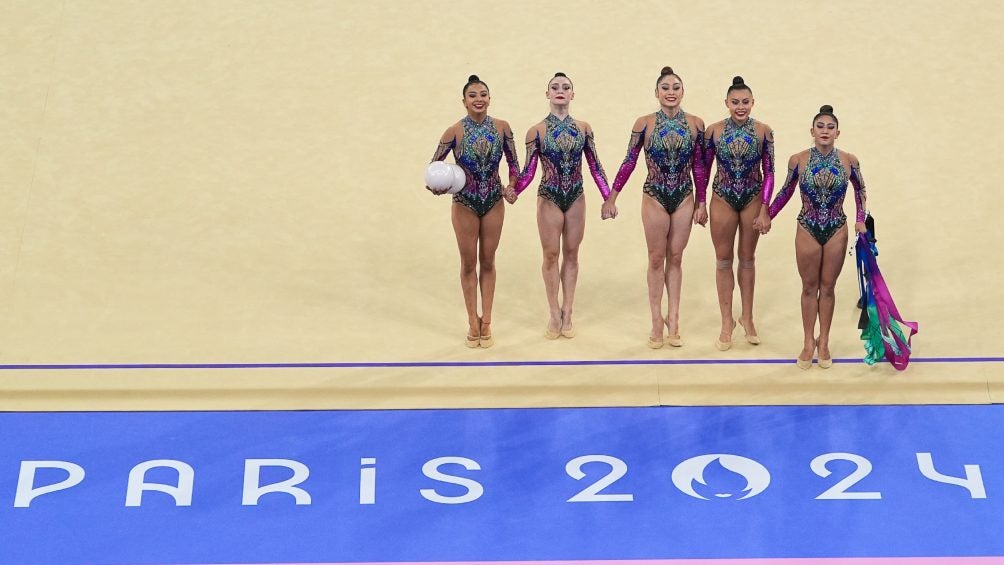 Equipo mexicano de gimnasia rítmica en París 2024