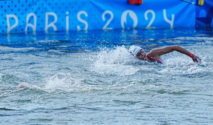 Paulo Strehlke en acción en París 2024