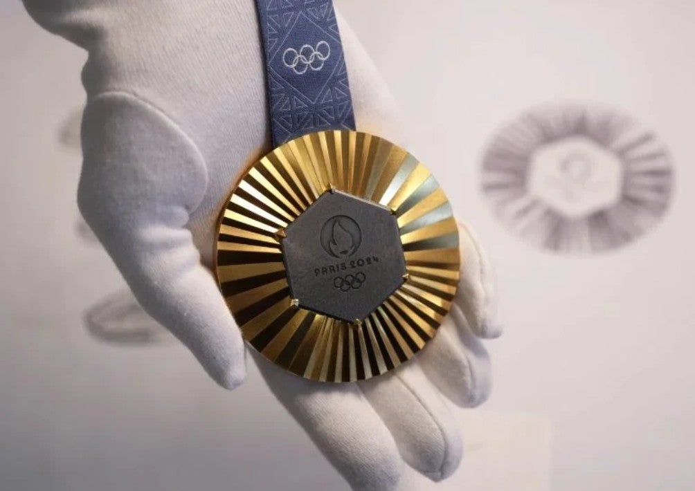 Así presentó París 2024 las medallas de estos Juegos Olímpicos