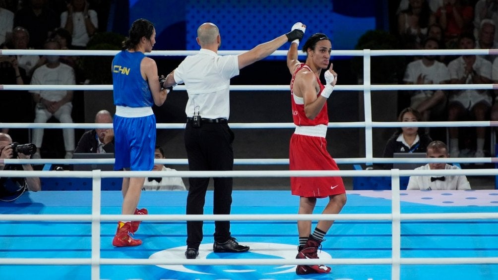 Imane Khelif ganadora de la medalla de oro