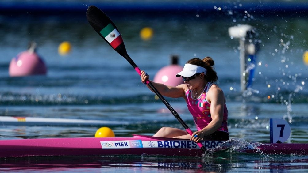 Beatriz Briones y Karina Alanís se despiden de París 2024 en 'semis' de kayak K1