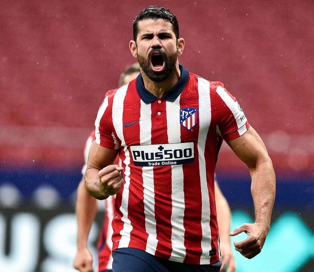 Costa en su paso como colchonero 