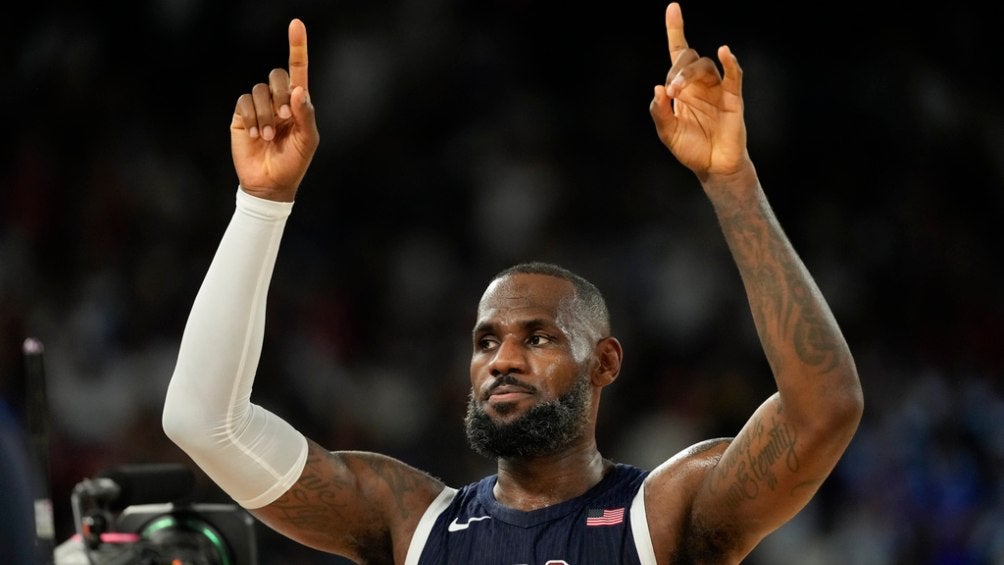 LeBron James en París 2024