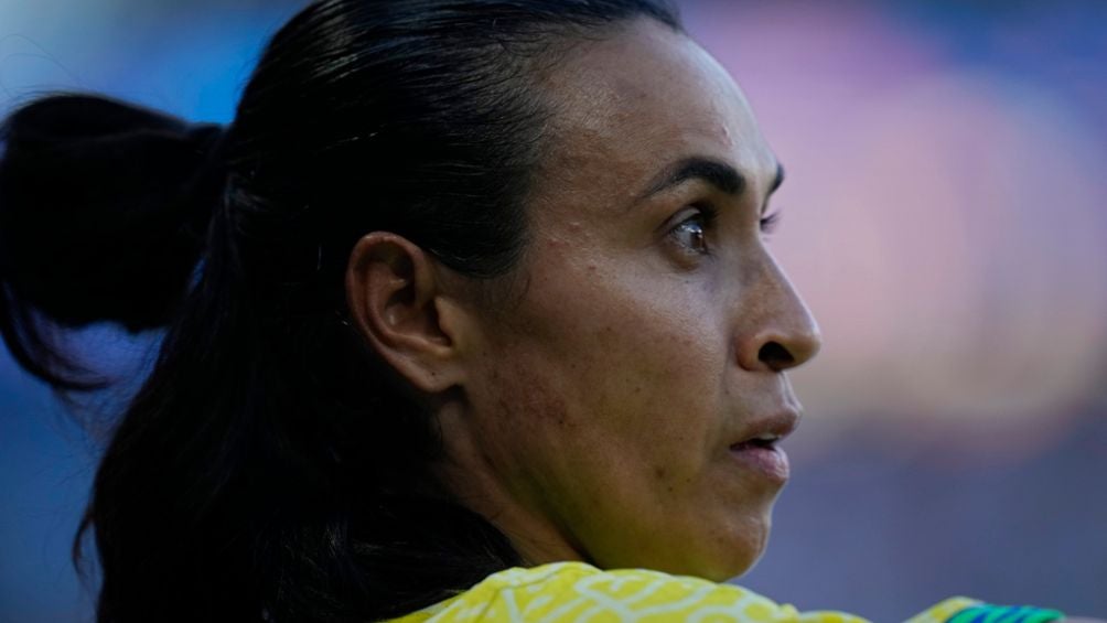 Marta se despide de la selección brasileña